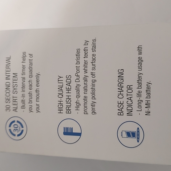 New Sonic Rechargeable Toothbrush Pro Series - Picture 7 of 7